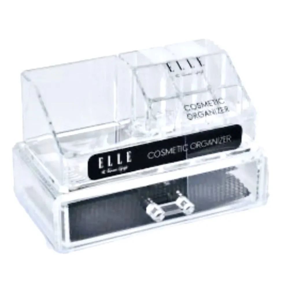 Elle 10 Compartment 2 Tier Cosmetic Organizer